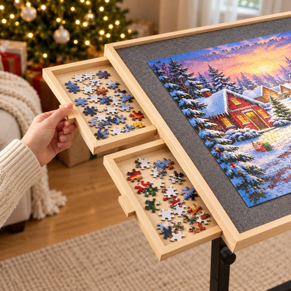 PuzzleHaven Rolling Puzzle Table